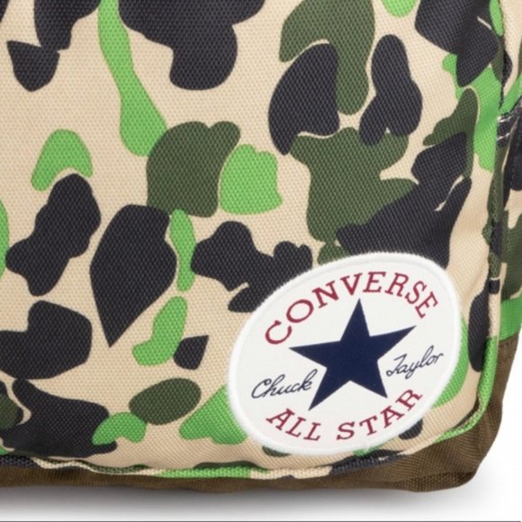 💖MEGA SALE💖SCHOOL Converse GO 2 Backpack Camo Green Unisex 10017272-a04 - Picture 3 of 5